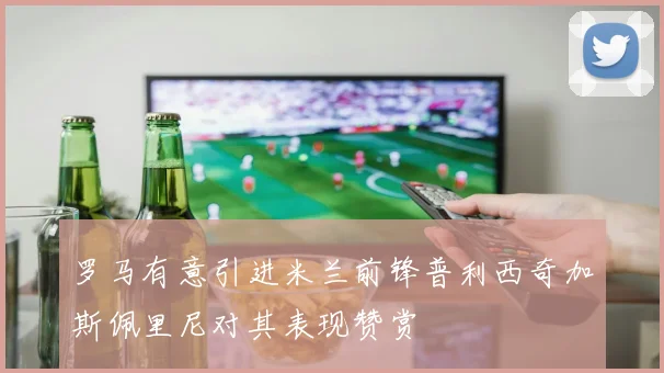 罗马有意引进米兰前锋普利西奇加斯佩里尼对其表现赞赏